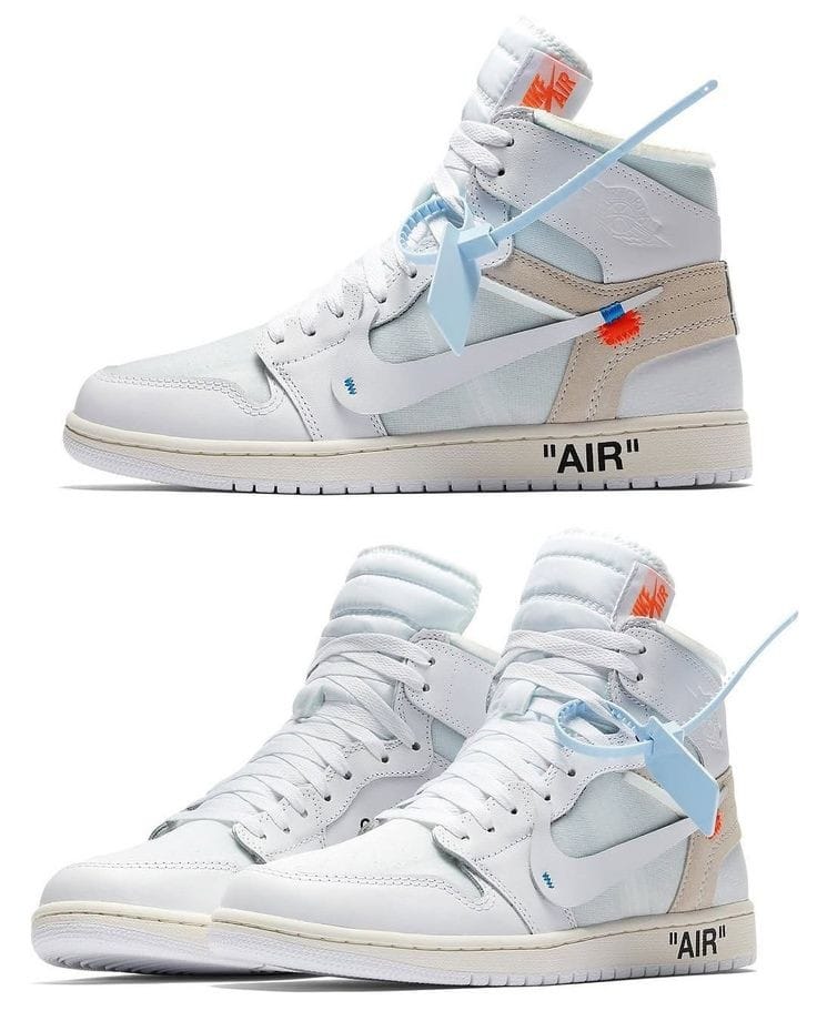 OFF WHITE NIKE AIR JORDAN 1